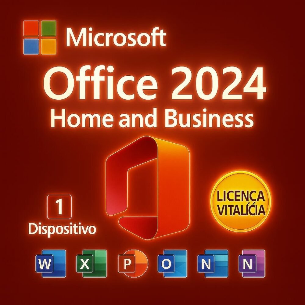 Office 2024 Home And Business - Licença Digital - ESD